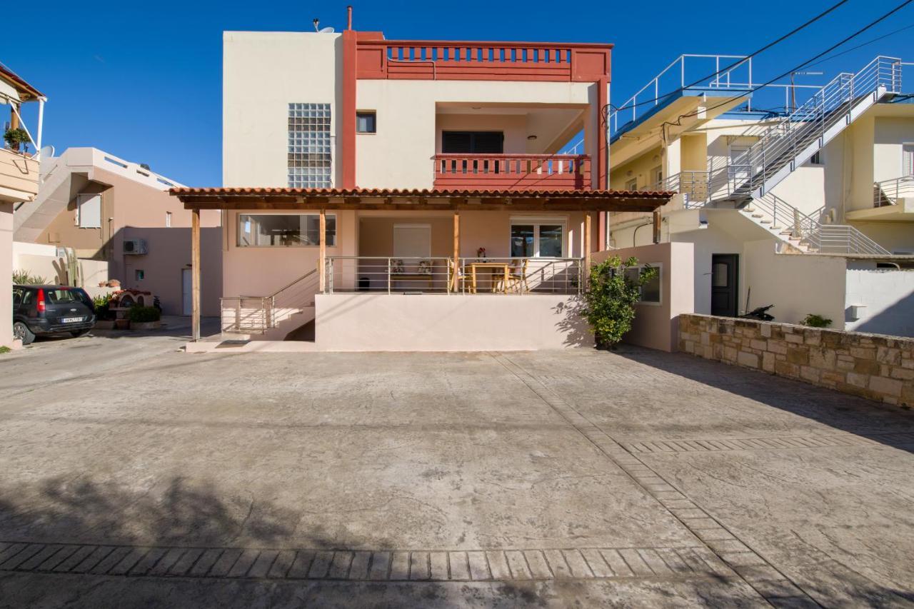 Manolia Dream Apartment 30M To The Beach Agia Marina  Bagian luar foto