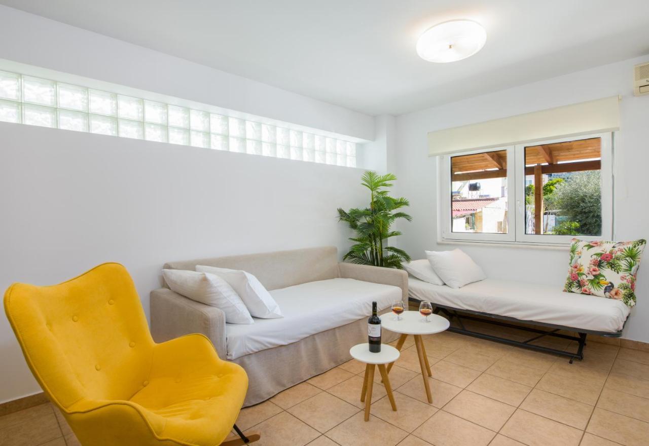 Manolia Dream Apartment 30M To The Beach Agia Marina  Bagian luar foto