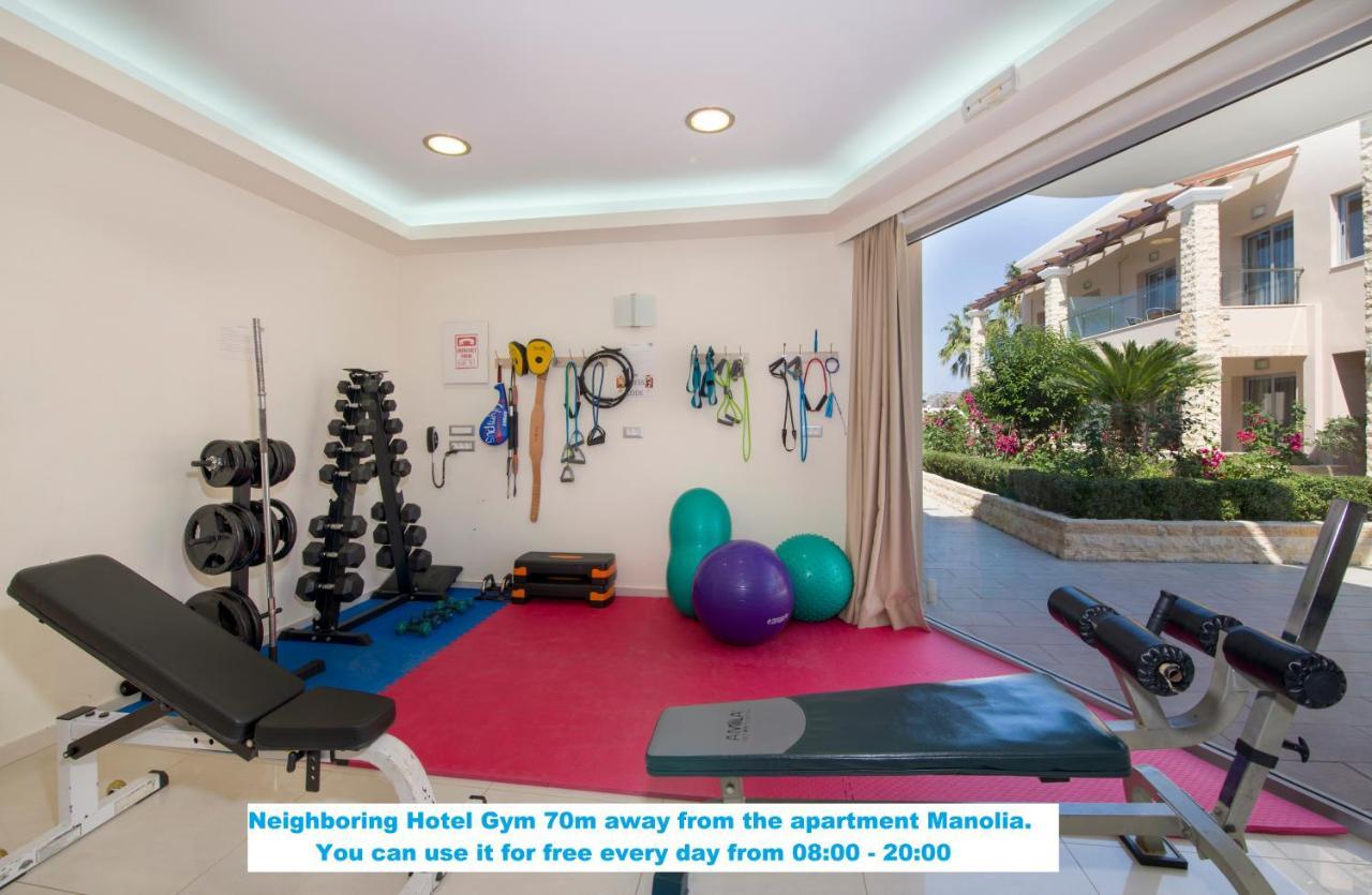 Manolia Dream Apartment 30M To The Beach Agia Marina  Bagian luar foto